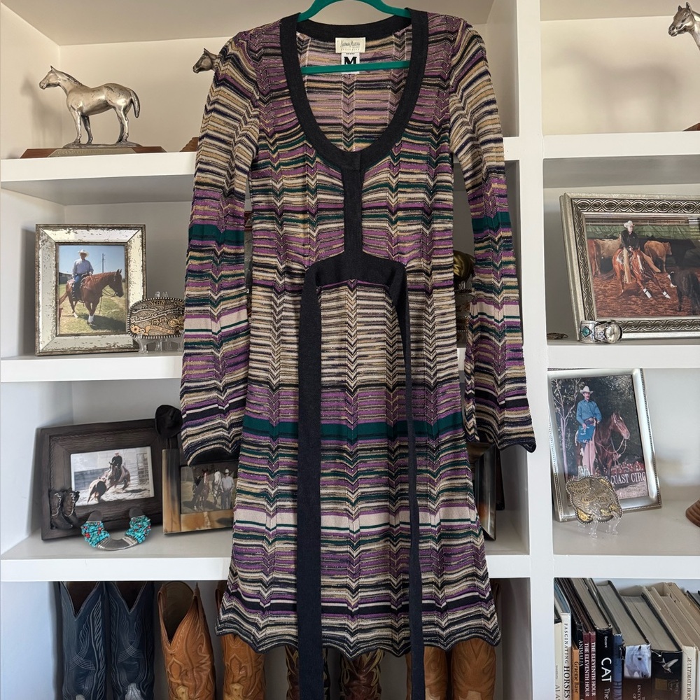 MISSONI Dress Vintage Made in Italy Sz 2 - Picture 1 of 14